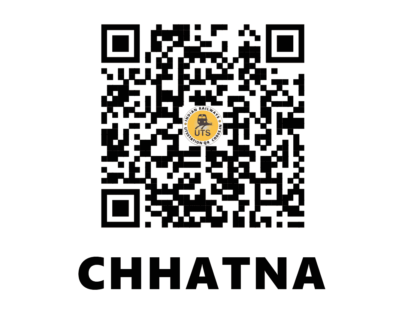 UTS QR Code for CHHATNA - CJN (SE - WEST BENGAL)